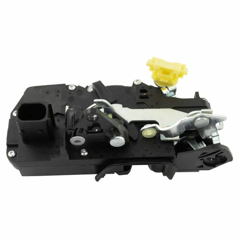 Front Left Door Lock Actuator Bolt On Replacement For Chevy Equinox 2005-09 Pontiac Torrent With Hardware Included Easy Swap Fix, black plastic