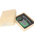 Handheld Tesla Meter 0-2400mT Gaussmeter Fluxmeter with Probe in box, digital surface magnetic field tester for industrial use