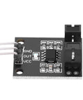 Infrared Photoelectric Sensor Module 10 Pack 5V DC For LM393 Compatible DIY Kit, close-up of module showing pins and components