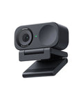 Straight Fire 4K Webcam For PCs And Macs Featuring One Half Inch Sensor With HDR Night Vision, front view with green indicator light.