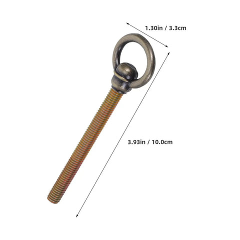 Vintage Bronze Ring Cabinet Pull Handle With Screws For Kitchen Dresser Cupboard Furniture Hardware Retro Metal Ring Knob dimensions.