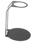 Top Shelf Iron Pour Over Coffee Dripper Rack With Rock Solid Frame Matte Black Filter Holder Stand for precision brewing.