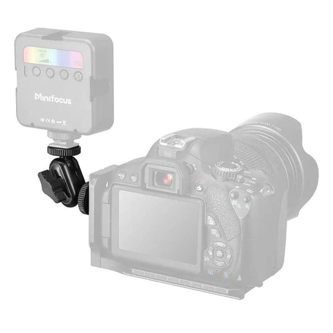 Double Ball Heads Magic Arm With 15mm Ball For 360 Degree Rotation And One Quarter Inch Screw Extend Mount for camera monitor