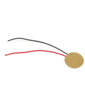 Analog Ceramic Piezo Vibration Sensor Module with wires, circular gold sensor, part of 4 pack for Arduino 3.3V and 5V kits and projects