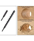 Tri Cut 1 Inch By 18 Inch Auger Bit With Ultra Smooth Cutting for clean burr-free holes and fast drilling comparison
