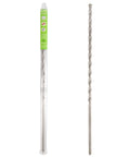 Two HLOFIZI 3/8in x 18in masonry drill bits, carbide-tipped with 3-flat shank; one packaged, one loose.