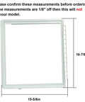 Refrigerator Crisper Pan Cover Frame Without Glass Replacement Shelf Frame For Delicatessen Drawer Cover dimensions