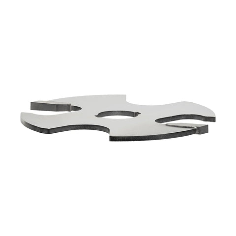 Beadboard Tongue and Groove Router Bit With One Half Inch Shank and One and Seven Eighths Inch Diameter, Two Cutters