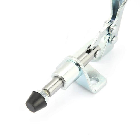 Beefy Heavy Duty Toggle Clamp Hold Down With Push Pull Action For Woodworking Jigs And Fixtures Pocket Hole Jigs Welding Crosscut Sleds Secure Grip Adjustable Base Plate For Precise Cuts And Reliable Fixture Setup