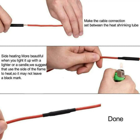 The Ultimate 530 Pc Heat Shrink Tubing Assorted Cable Wire Wrap Sleeve Kit For Automotive Electrical Repair Maintenance And DIY Projects Including Durable Insulation Sleeves To Keep Your Car Wires Secure And Protected From Wear.