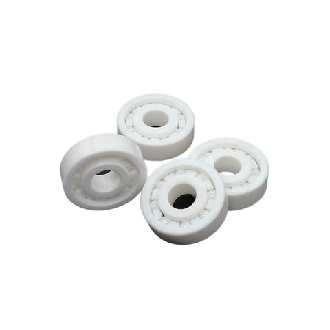 Top Shelf 6203 Full Ceramic Zirconia ZrO2 Ball Bearings 17X40X12MM displayed in white, showcasing smooth oil-free rotation.