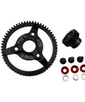 Steel Pinion And Spur Gear Set 18T 60T 32P Red For Traxxas RC Cars Upgrade Durable Alloy Construction Direct Replacement
