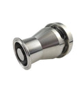 Two Inch Tri Clamp Vacuum Breaker Tank Breather Valve Go To Sanitary Grade Stainless Steel 304, side view of the valve