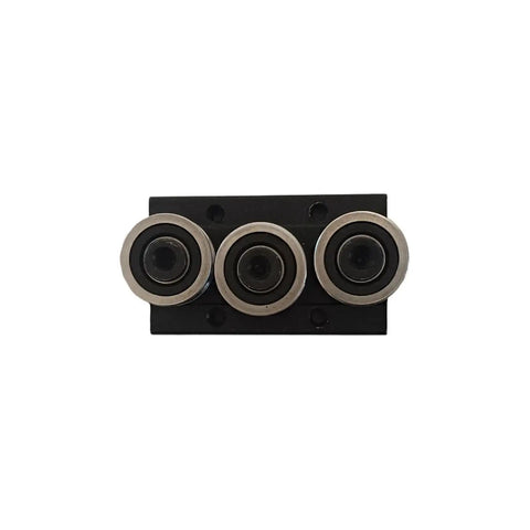 V400 Compatible Ball Bearing Pulley Kit With Linear Sliders For 3D Printer Carriage Upgrade, Smooth Motion On Rails, Durable Bearings, Plug And Play Install, Ideal For Precise Print Head Movement, three-ball bearing slider block