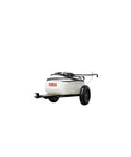 Tow-Behind Garden Sprayer With 15 Gallon Tank, 30 Inch Boom, 1.6 GPM At 100 PSI, 23 Inch Spray Wand With 19 Ft Hose, side view
