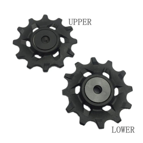 Bike Rear Derailleur Pulley Assembly for SRAM 11 Speed XX1 X01 X1 GX HX Series with 12 Tooth Pulleys Upper Lower