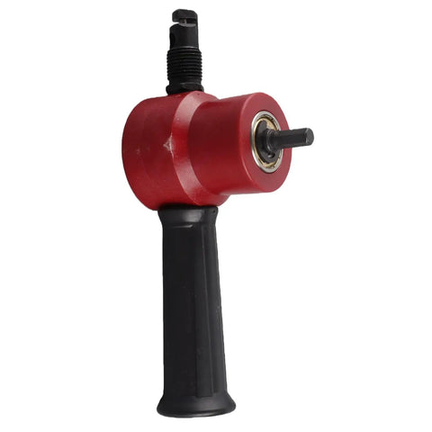 Heavy Duty Sheet Metal Nibbler Cutter Drill Bit Upgrade with red dual blade head for electric drills.
