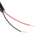 Liquid Level Sensor TL136 12 To 32V DC 4 To 20mA Output Anti Blocking, black and red wires, close-up view, IP68 waterproof design.