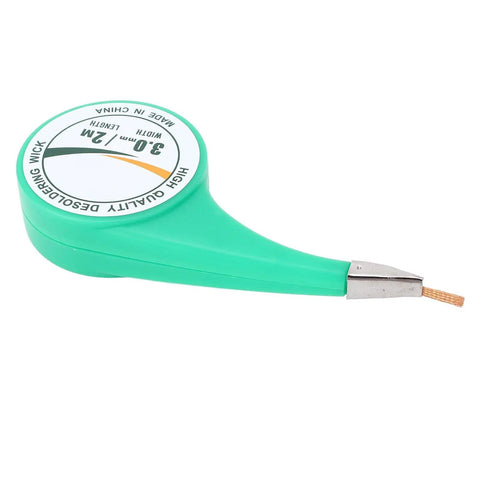 Desoldering Wick Braid With Flux For PCB Cleaning And Repair Two Meter Length Three Millimeter Width Pro Grade Solder Wick Tool