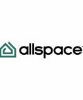 Company logo featuring the word 'allspace' with a stylized house icon.