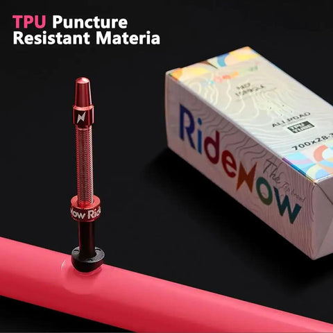 Two And Four Pack TPU Inner Tubes For 700c Wheels With Metal Presta Valve 45 65 85mm Removable Core Ultralight 36g Superior Air Tightness