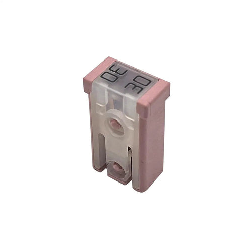 30A pink fuse from Dodge Ram Micro Fuse Kit With 5A 10A 15A 20A 25A 30A Fuse Assortment For 2013 To 2022 Ram 2500 3500