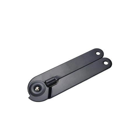 Two Pack 180 Degree Rotating Lid Support Hinges, Heavy Duty 9 Inch Folding Hinge For Cabinets, Furniture, Black Finish