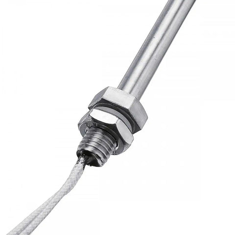Close-up of Water Level Sensor Float Switch For Vertical Mounting, Stainless Steel Construction, Liquid Level Controller