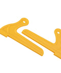 Two Pack V Type Wood Saw Push Sticks With Durable ABS Build For Table Saw Carpentry And Woodworking Router Or Jointer Safety Accessories