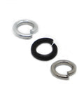Heavy Duty Split Lock Washers Set For Industrial Machinery And Fasteners Stainless And Carbon Steel M2 Through M24 Prevents Vibration Loosening