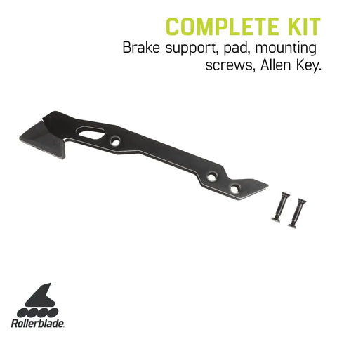 3WD Brake Support Kit For Inline Skates With CNC Aluminum Construction Includes Brake Pad Mounting Screws And Allen Key