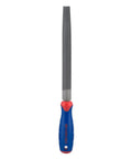 8 Inch Half Round File With Durable Steel For Concave Convex And Flat Surfaces Anti Slip Grip Double Cut And Single Cut For Precise Shaping