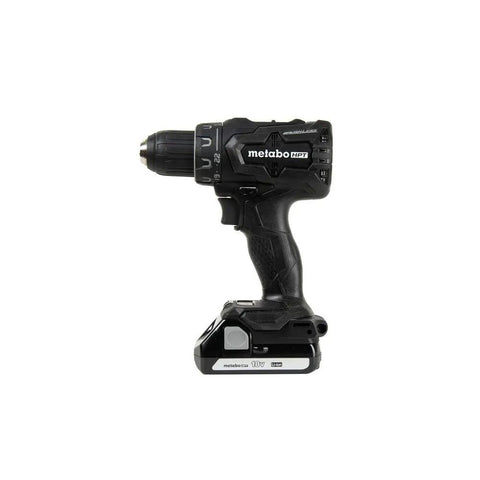 Side view of 18V Brushless Cordless Drill Driver With LED Light Tough As Nails Powerhouse Performance 620 Inch Pounds Torque Keyless Chuck