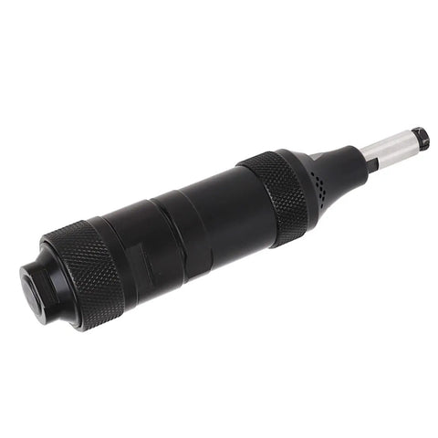 Heavy Duty Air Die Grinder 30000 RPM Workhorse Pneumatic Polishing Tool showing a black cylindrical body and metal shaft.