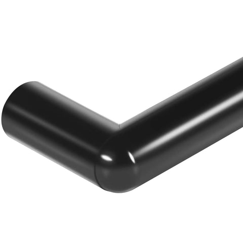 Ice Machine Water Hose Replacement For 4A1551-03 Spray Tube Rubber Hose C, black L-shaped durable rubber hose close-up