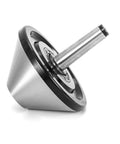 Side view of 6 Inch MT3 Bull Nose Live Center For Lathe With Morse Taper No 3 75 Degree 5 29/32 Inch Shank Beefy Heavy Duty Machining Tool