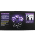 Back of Pear And Freesia Scent Aroma Sheets For Your Clothing Care System Jasmin Blue 20 Sheets packaging with instructions