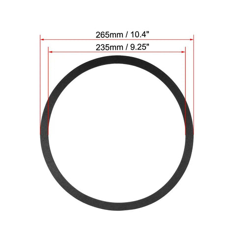 Top Tier Heavy Duty Black Eva Foam Speaker Surround Edge Ring 10 Inch Badass Replacement Pad For Guitar Amps And Stereo Tweaks Killer Acoustics No Sweat Diy Audio Swap