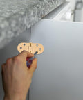 Installing Brass Folding Table Hinge With Round Edges Heavy Duty Desk Hinge For Computer Desks And Furniture Accessories Flush Mount