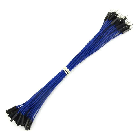 Go To Must Have 150 Pcs 5 Color 2.54mm Female To Male Jumper Wires Set for Breadboard Prototyping Tin Coated Copper Insulated 200mm Length