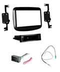 Dodge Dart Single Din Car Stereo Install Dash Kit With Plug-And-Play Wire Harness And Antenna Adapter For Aftermarket Radios In Dash 2013 2014 2015 2016 No Factory Radio