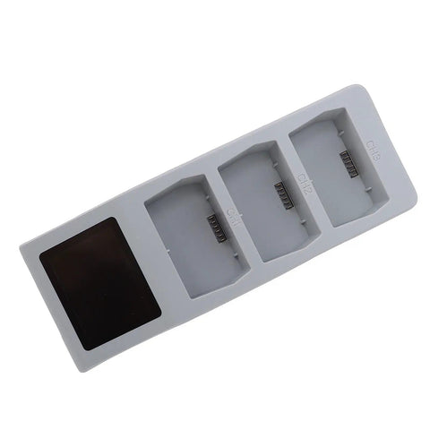 LCD Parallel Battery Charger For Drones, 3 Slot Charging Hub With Display Screen, USB C PD Fast Charging For Series Batteries