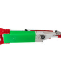 Adjustable Manual Seeder Planter For Home Garden No Bend High Efficiency Seed Distributor in red, green stainless steel design