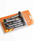 Heavy Duty Forstner Bit Set With Carbide Tips And High Speed Steel Shank Smooth As Silk Wood Drill Bits 15mm To 35mm five piece kit in packaging.