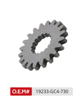 Honda Water Pump Drive Gear For CR80R CR80RB CR85R CR85RB Expert 80 85 1984 To 2007 Motorcycle Engine Cooling Replacement Part with OEM 19233-GC4-730