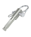 Seven Sixteenth Inch Hex Shank Auger Bit Adapter D for DDG460 in silver, fits Makita, cordless augers, heavy duty torque transfer