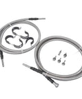 Solid Quick Fix Fuel Line Kit For 6.0L V8 Chevy Silverado And GMC Sierra Trucks 1500 2500 3500 Models Restoring AP02 Assembly Performance Fast braided fuel lines and clips