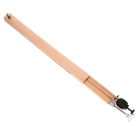 Solid Wooden Geometry Compass For Drawing Massive Circles On Blackboards Up To Forty Seven Inches Dead Accurate Classroom Teaching Aid And Woodworking Scribe Tool Built Tough For Teachers, adjustable wooden compass with marker slot.