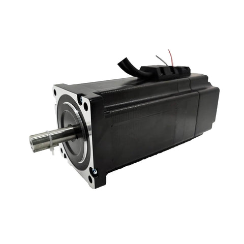 Front view of Closed Loop Stepper Motor With Encoder For Precise Motion Control And Easy Servo Operation Industrial Grade YK286EC118A1SC