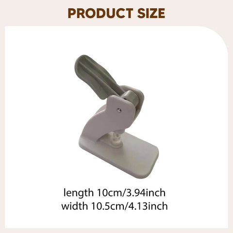 No Sweat Snap Button Press Tool Kit With Four Interchangeable Dies For 9Mm 11.5Mm 12Mm And 13Mm Fasteners, size details shown.